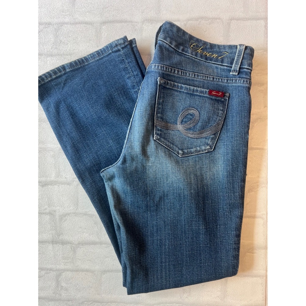 Seven Bootcut Jeans western Cowgirl denim